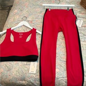 Splits59 leggings and top size M New with tags